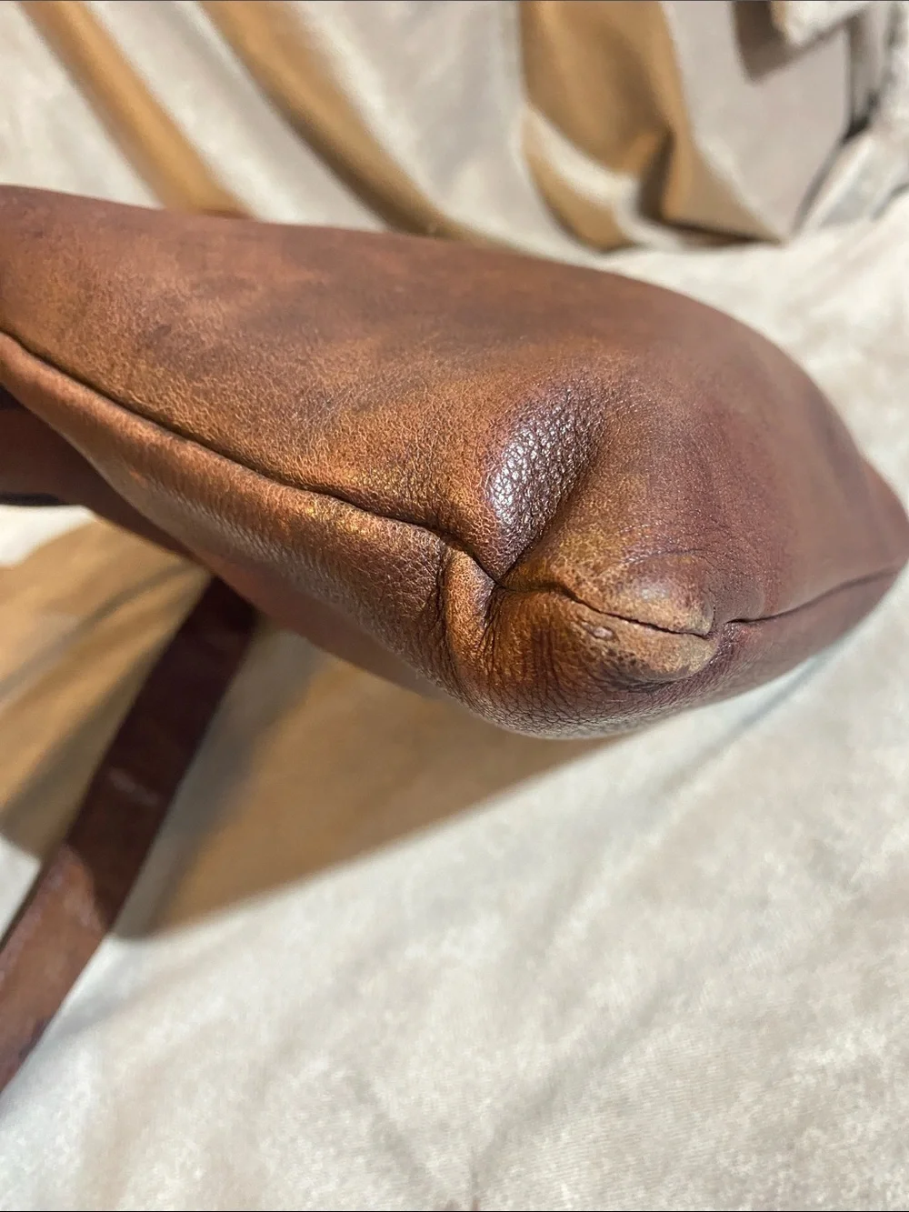 Radley London Brown Leather Crossbody Bag